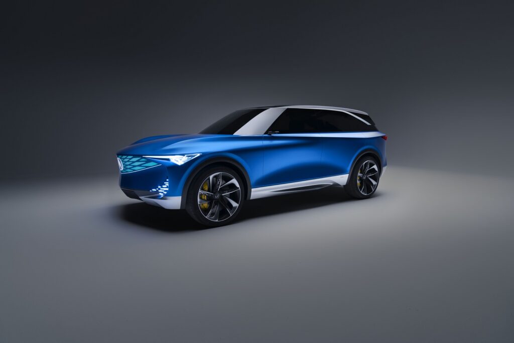 Acura Precision EV Concept front three quarters