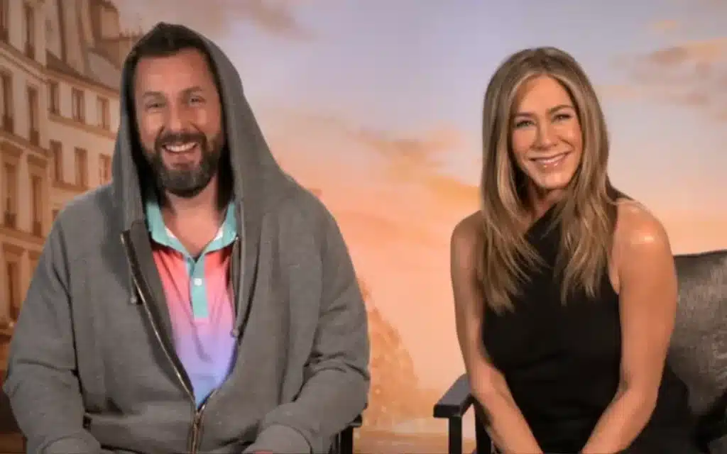 Jennifer Aniston walked out of an interview with Adam Sandler after finding out that he bought his Grown Ups co-stars Maserati cars as gifts