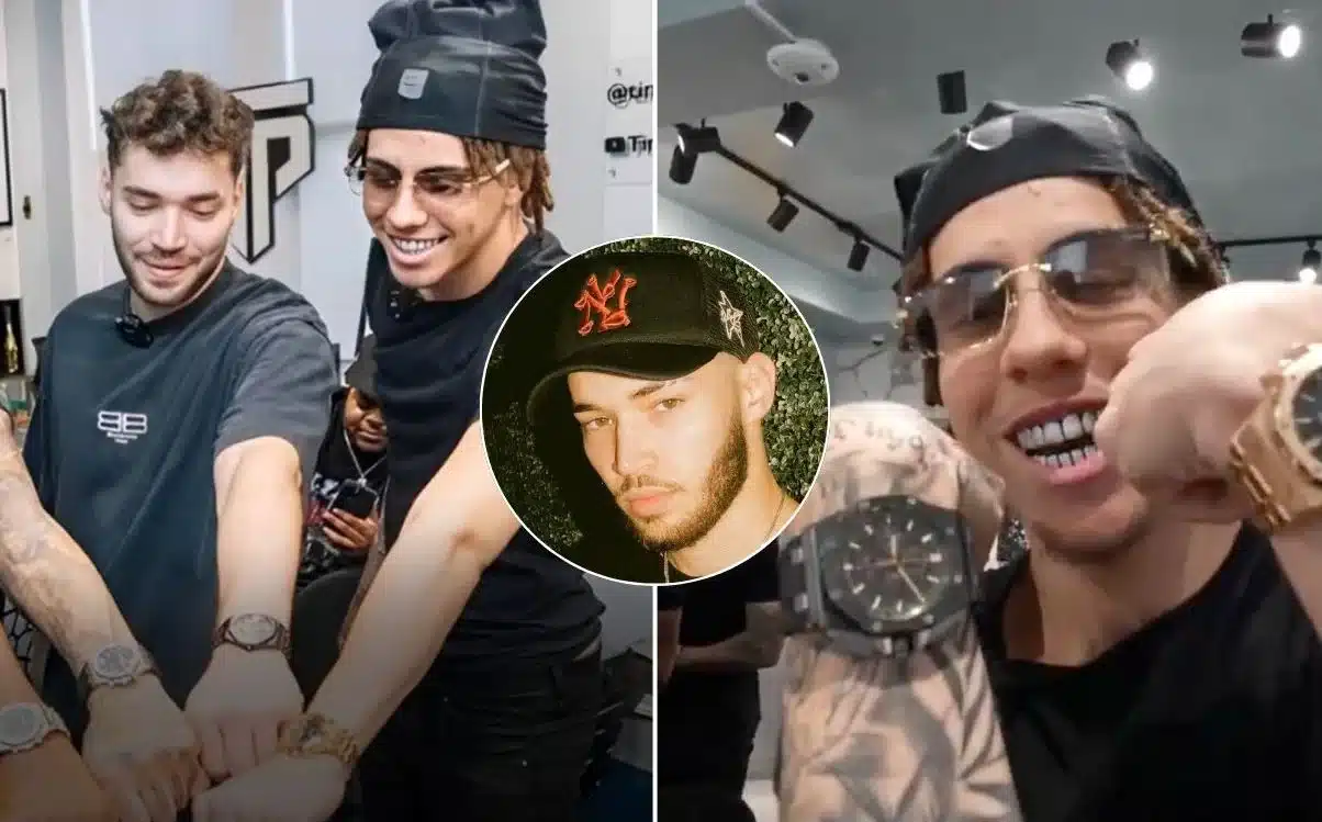 Adin Ross bought over 2m worth of watches for his friends