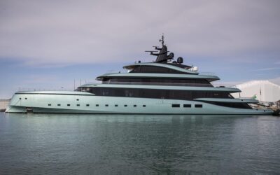 This superyacht was built off a sketch consisting of just 12 lines