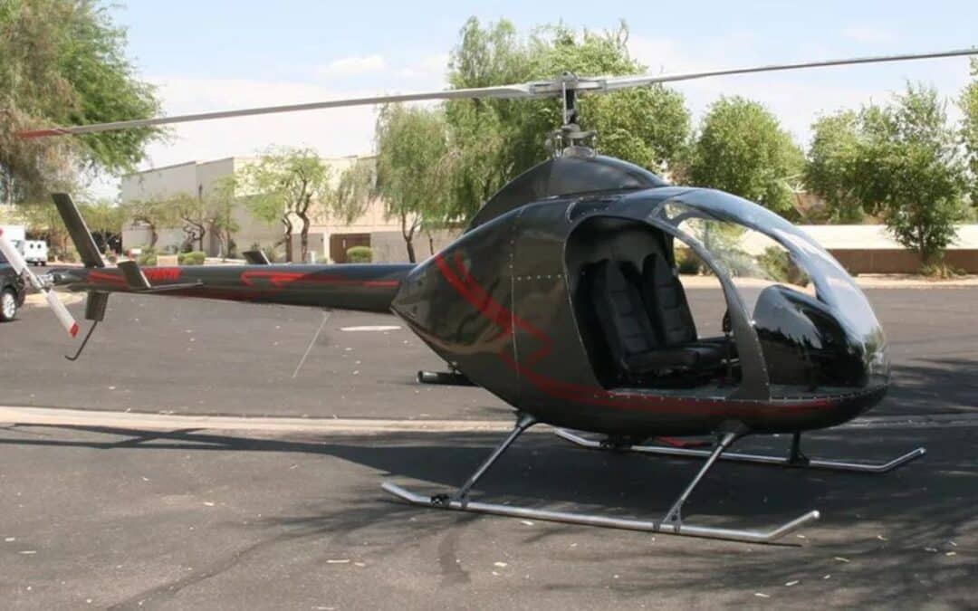 This helicopter requires just 30 hours of training and your driver’s license to fly