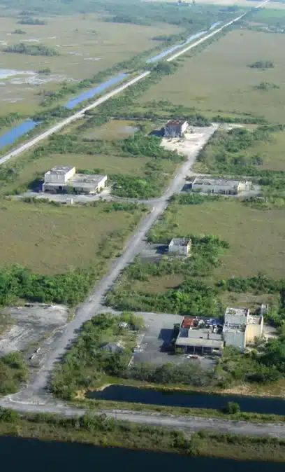 Man exploring Florida Everglades finds massive abandoned NASA-Aerojet facility with 1960s rocket left behind