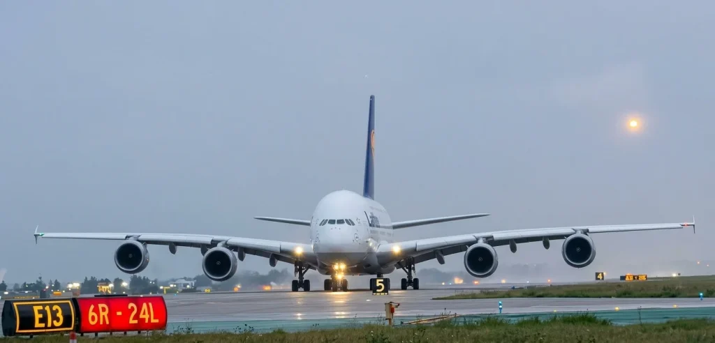 Retiring pilot Christian Pokorski received a guard of honor and flew a final maneuver with Lufthansa passengers aboard his Airbus A380 after 30+ years