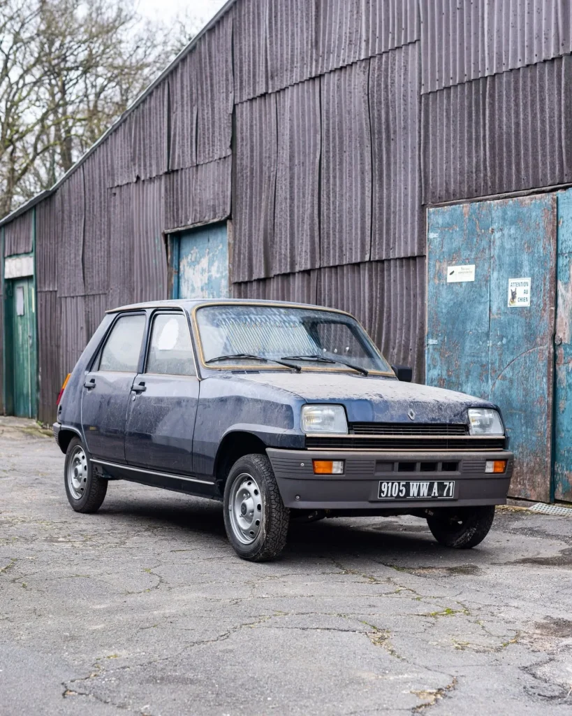 Brand new Renault 5 TL was delivered to its first owner but it never moved for 40 years after bizarre twist and it still has just 12km on odometer