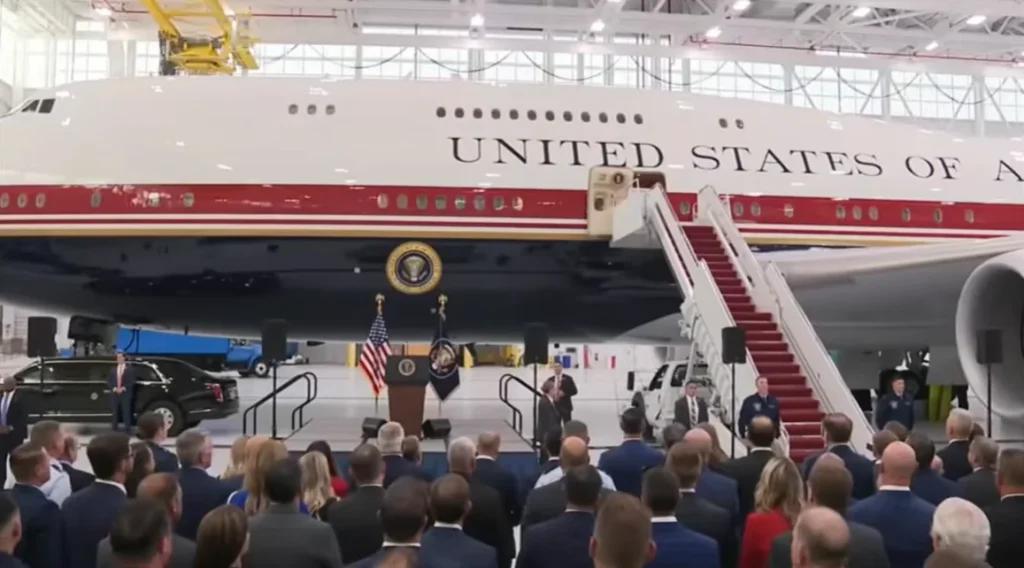 The $400M Boeing 747 gifted to the US by Qatar has been unveiled as the new Air Force One and this is what makes it different
