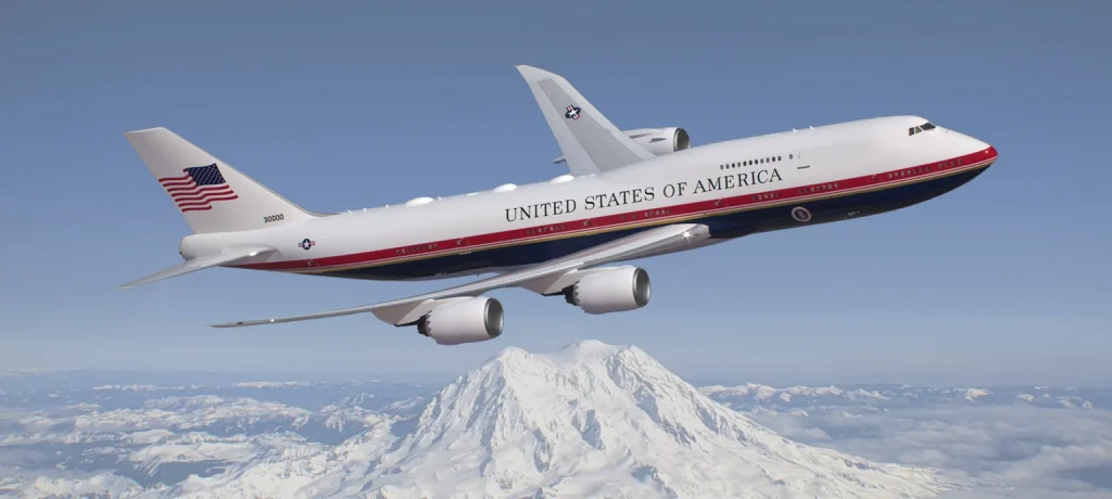 New Boeing VC-25B Air Force One has to be very specific colors and this is why it can't be changed for wild scientific reasons