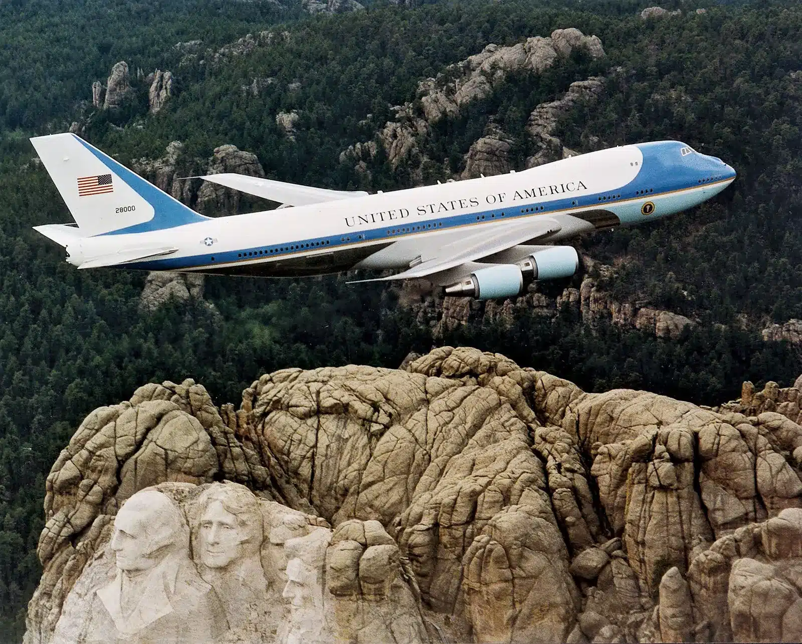 US President’s Air Force One is flying, tech-filled fortress