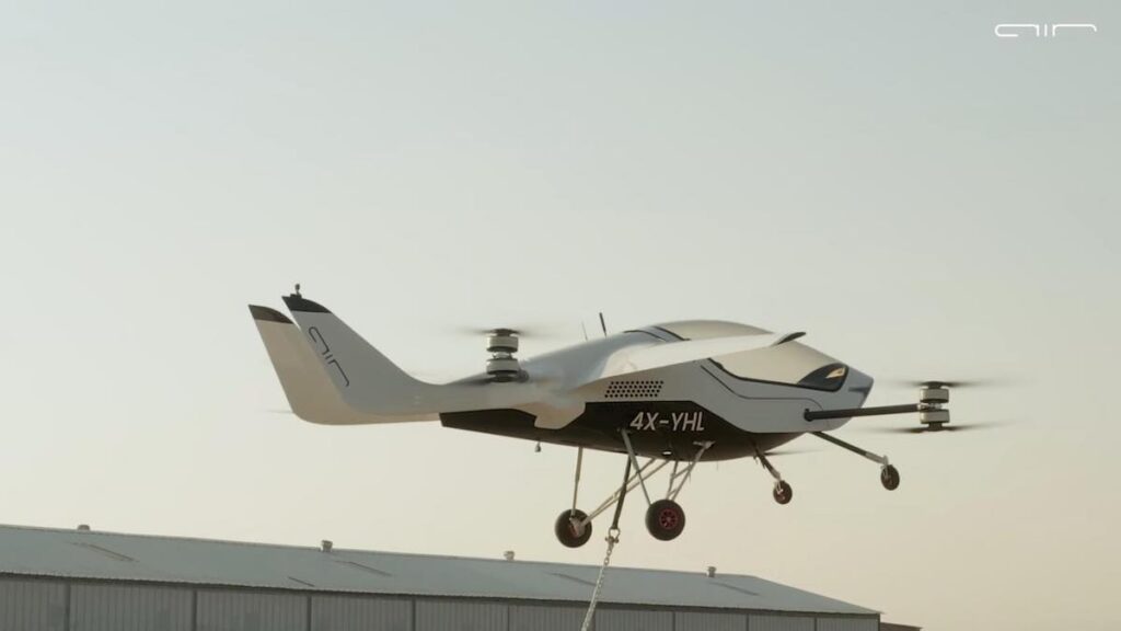 The Air One eVTOL just completed its first test flight