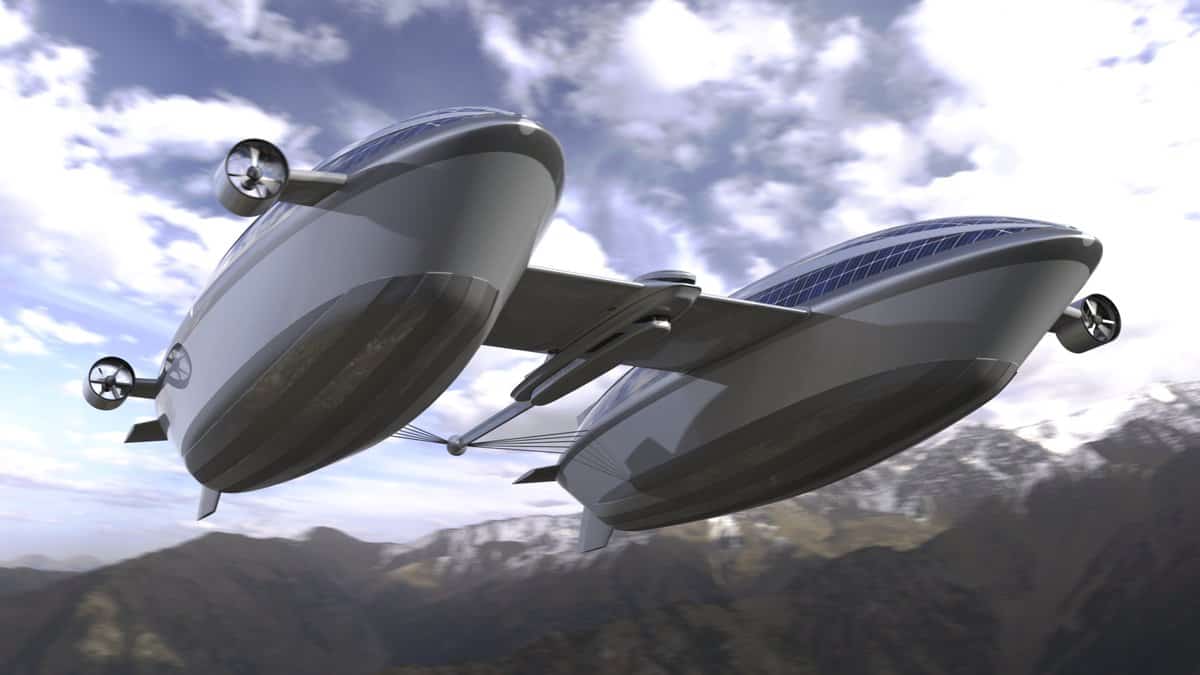 Air Yacht V2 by Lazzarini flying blimps