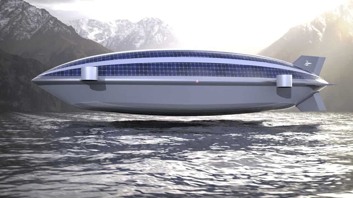 Air Yacht V2 by Lazzarini flying blimps