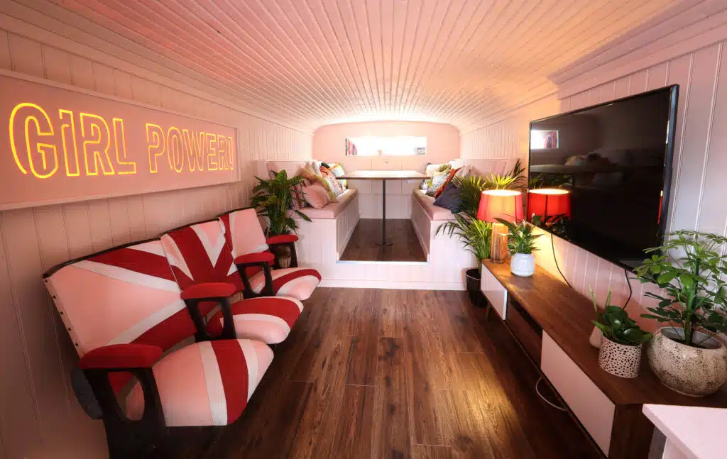 The iconic Spice Girls bus ended up on Airbnb