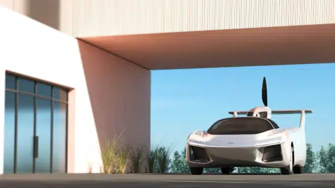 $1 million flying car known as the AirCar is making its market debut next year