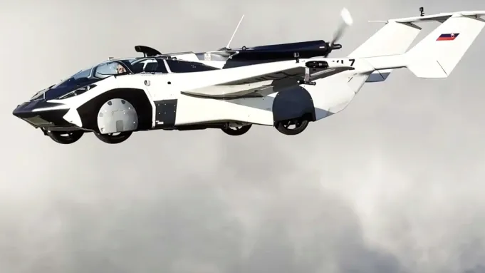 $1 million flying car known as the AirCar is making its market debut next year