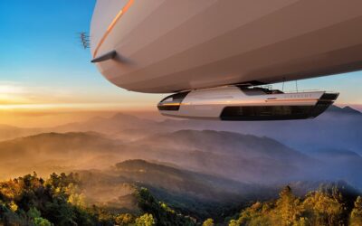 This AirYacht concept is an insane mix between a yacht and a blimp