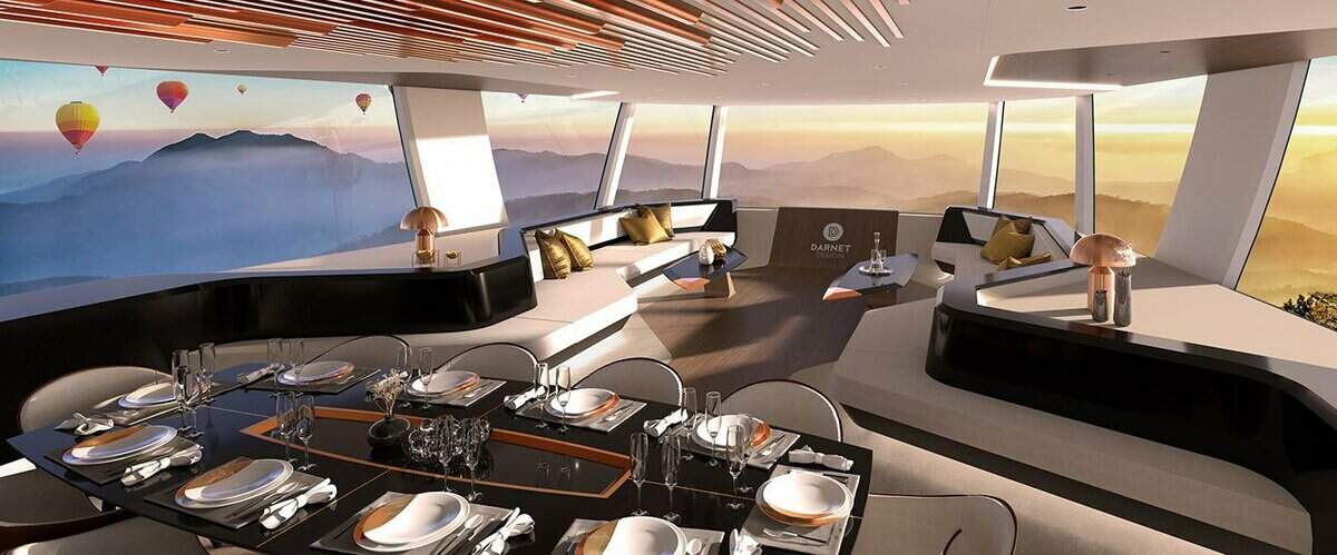This AirYacht concept is an insane mix between a yacht and a blimp