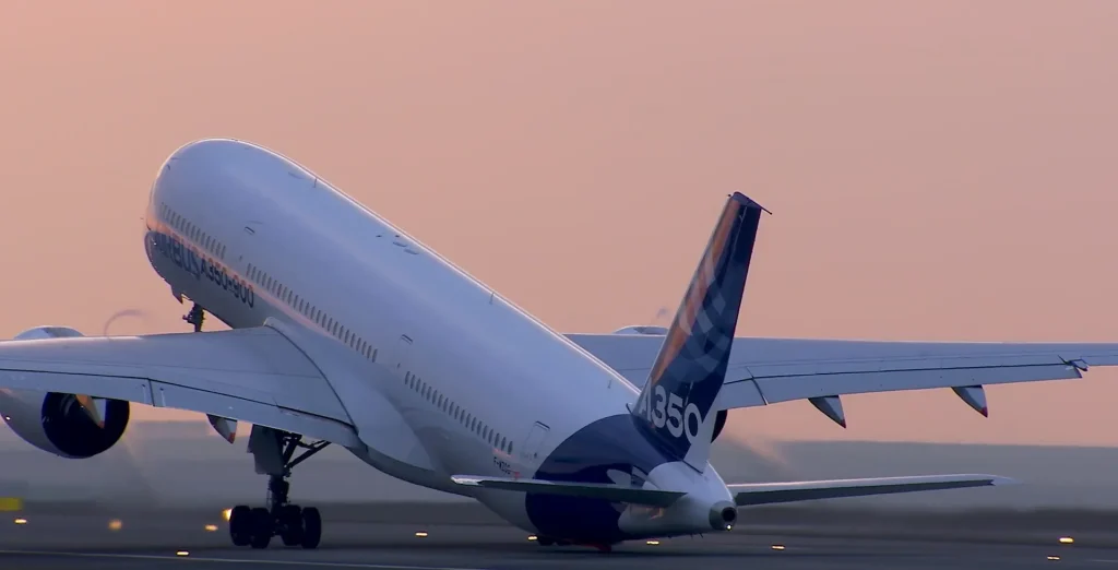 Pilot deliberately drags Airbus A350-1000's tail along runway during extreme test to see what the slowest speed it can lift off at