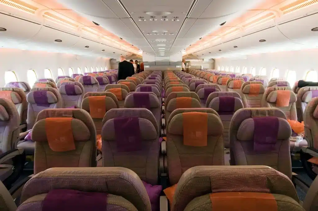 Airbus A380 economy class