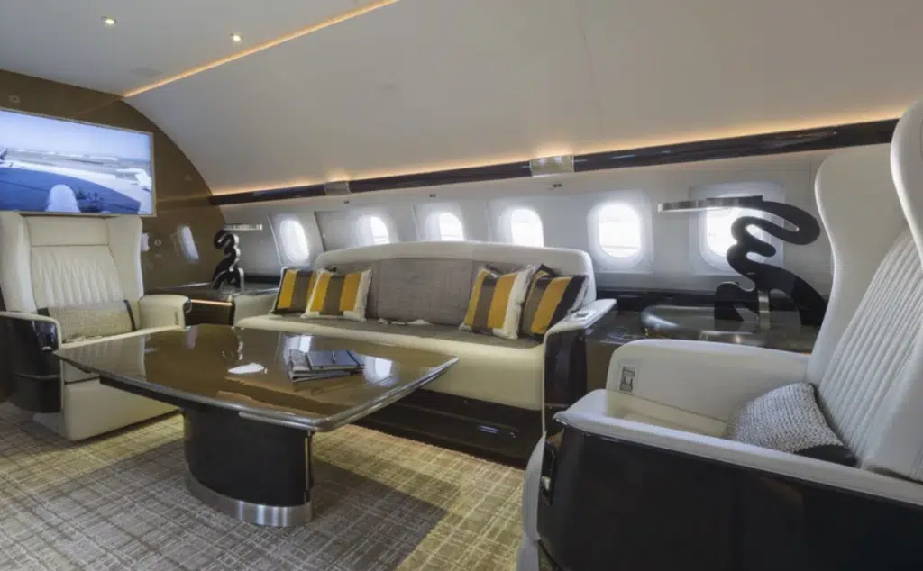 Airbus ACJ319 luxury interior