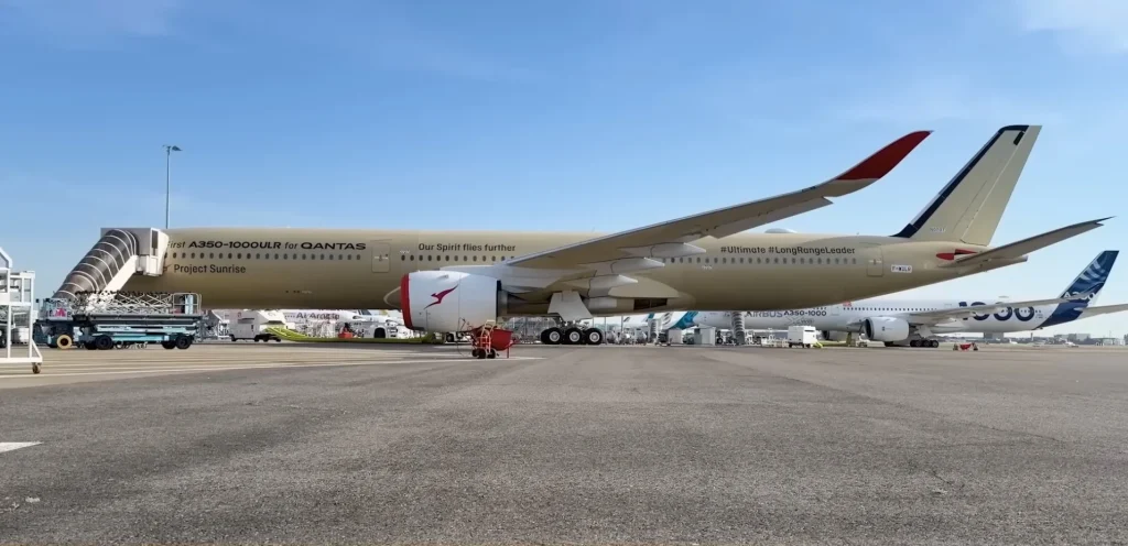 Airbus is finally giving us a first look inside the Airbus A350-1000ULR that'll be used for Project Sunrise