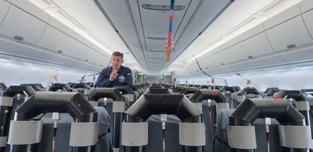 Airbus is finally giving us a first look inside the Airbus A350-1000ULR that'll be used for Project Sunrise