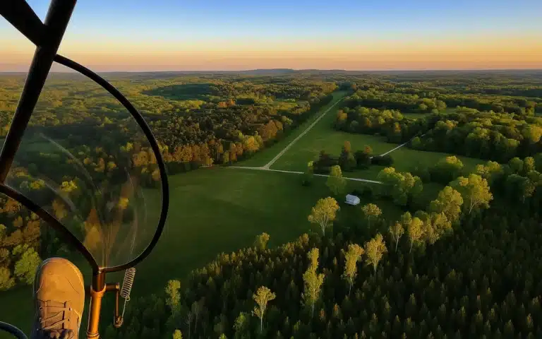 Man uses his single seat aircraft that requires no license to fly to his buddy's house