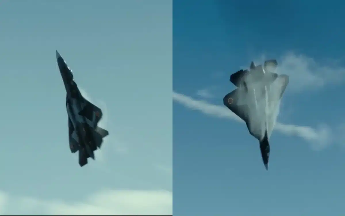 People are obsessing over special aircraft maneuver that looks straight out of Top Gun: Maverick