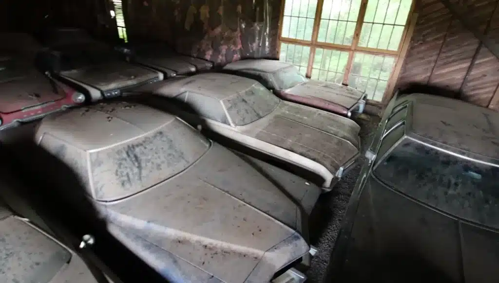 Abandoned muscle cars