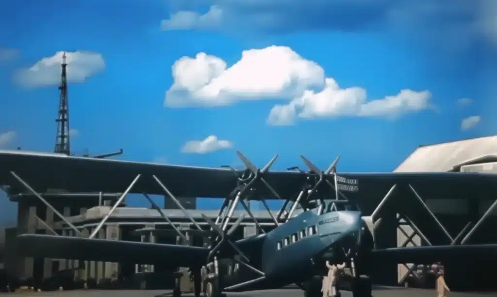 Rare historical footage shows what airports were like in 1935