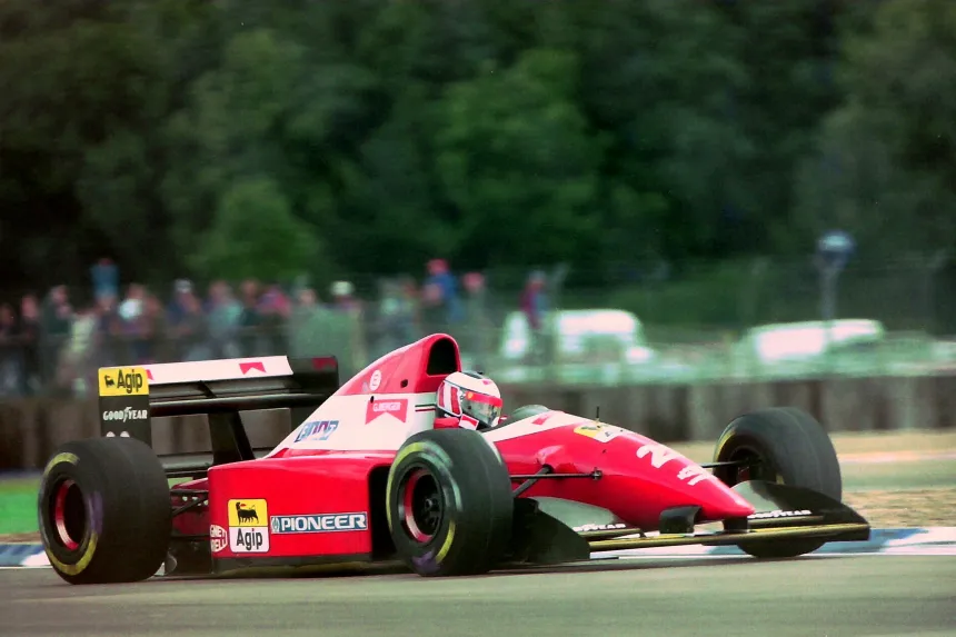 Formula 1 legend Jean Alesi is selling off his Ferrari F92A from the 1992 season