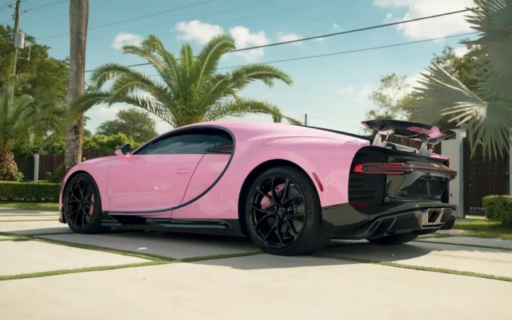 Florida man says $36K battery replacement for his $3.5M Pink Bugatti Chiron supercar must be flown in from France