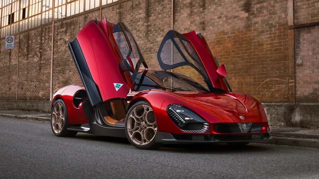 Alfa Romeo 33 Stradale supercar known as the most beautiful car in the world is finally home after going on a tour of the United States