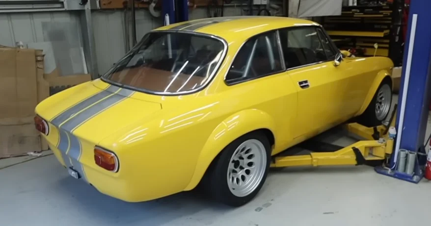 Man takes an abandoned Alfa Romeo and turns it into a Ferrari in 'dream restomod' that shows his extreme talent