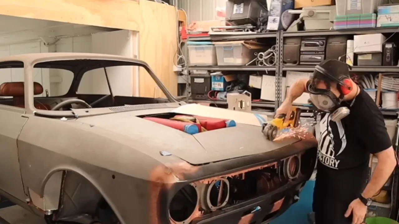 Man takes an abandoned Alfa Romeo and turns it into a Ferrari in 'dream restomod' that shows his extreme talent