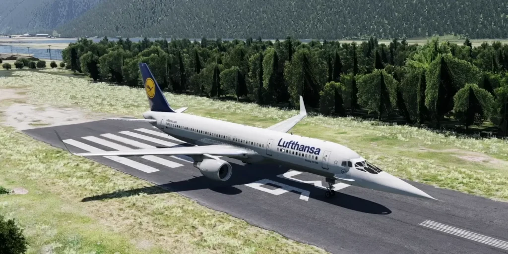 Man builds virtual supersonic Boeing 757 by making small tweak and people are saying it's an 'Alibaba Concorde'