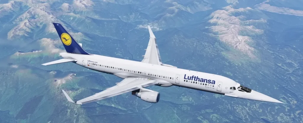 Man builds virtual supersonic Boeing 757 by making small tweak and people are saying it's an 'Alibaba Concorde'