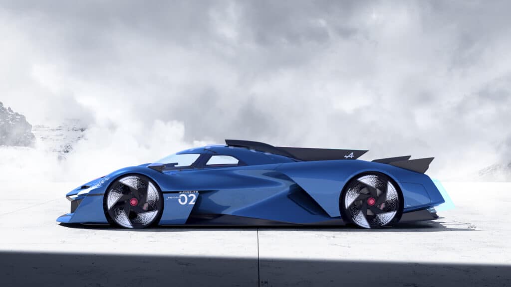 A 1000hp Alpine hybrid supercar is coming from a former Ferrari boss using Le Mans tech, combining a V6 engine and torque-vectoring electric motors