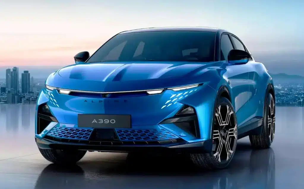 Alpine A390 Porsche Taycan EV