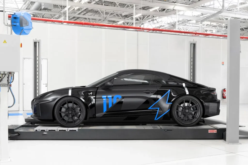 Alpine just unveiled the new A110 Future, a development car that will eventually make it into production