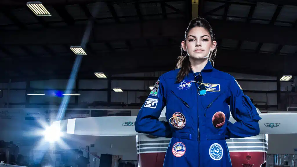 Alyssa Carson is aiming to be the first person on Mars when the mission leaves in 2033