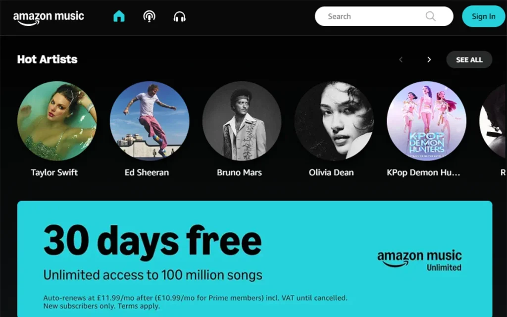 Amazon Music Unlimited is dishing out Taylor Swift, KPop Demon Hunters, Audible, and Joe Rogan Podcast in Ultra HD for free, and here's how to get it