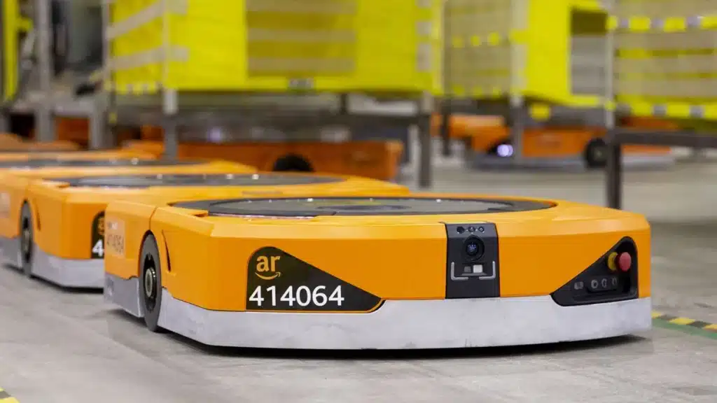 Robots with different names at Amazon