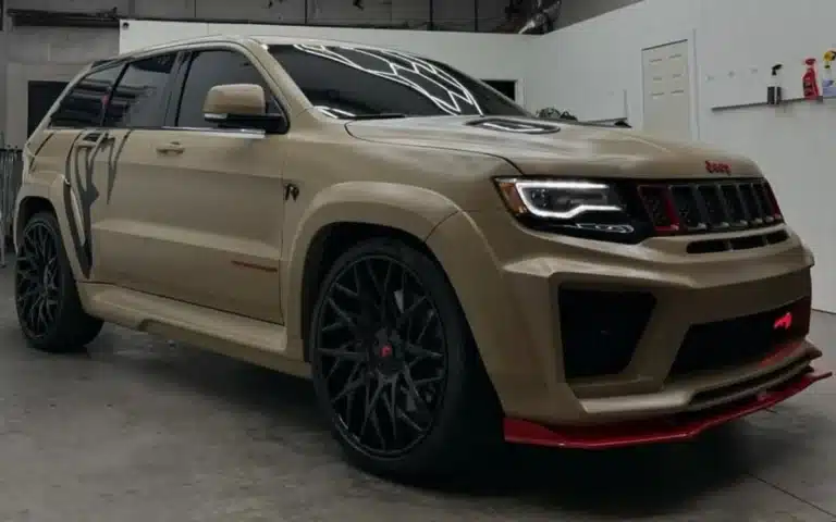 American rapper Jeep Grand Cherokee Trackhawk