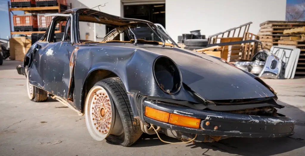 This World’s Cheapest Porsche was bought on Bring a Trailer as a Porsche for $850, and it’s become one ambitious project car no one saw coming