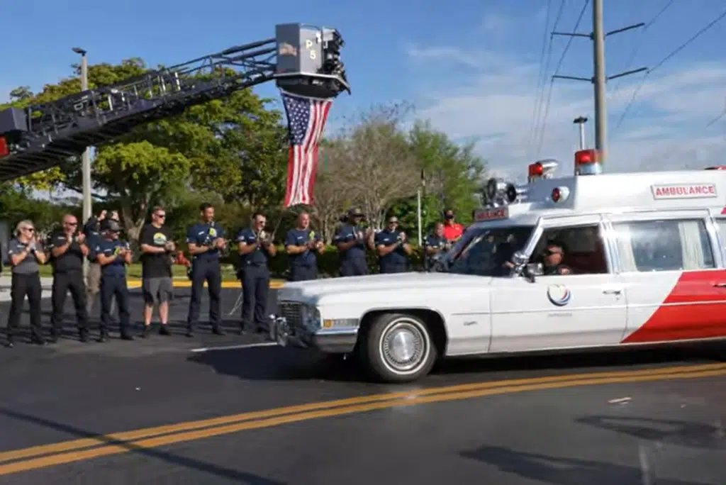 Americans oldest licensed Ambulance recently drove 3233 miles cross-country