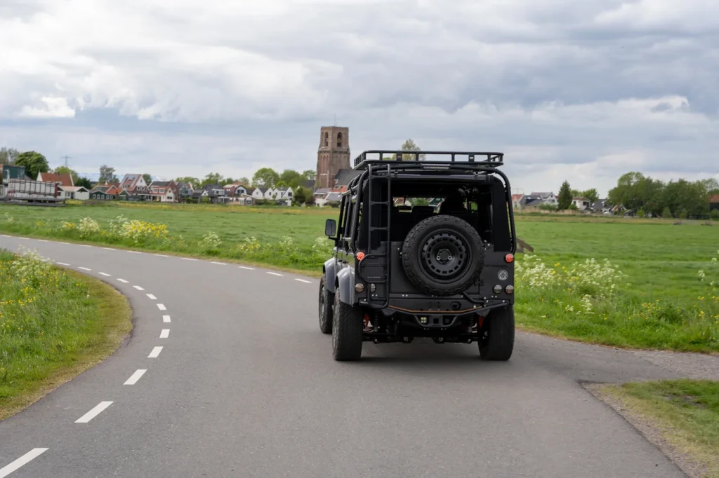 Amsterdam workshop performs incredibly intricate Land Rover Defender customizations where they'll add anything you ask for and even make them into EVs