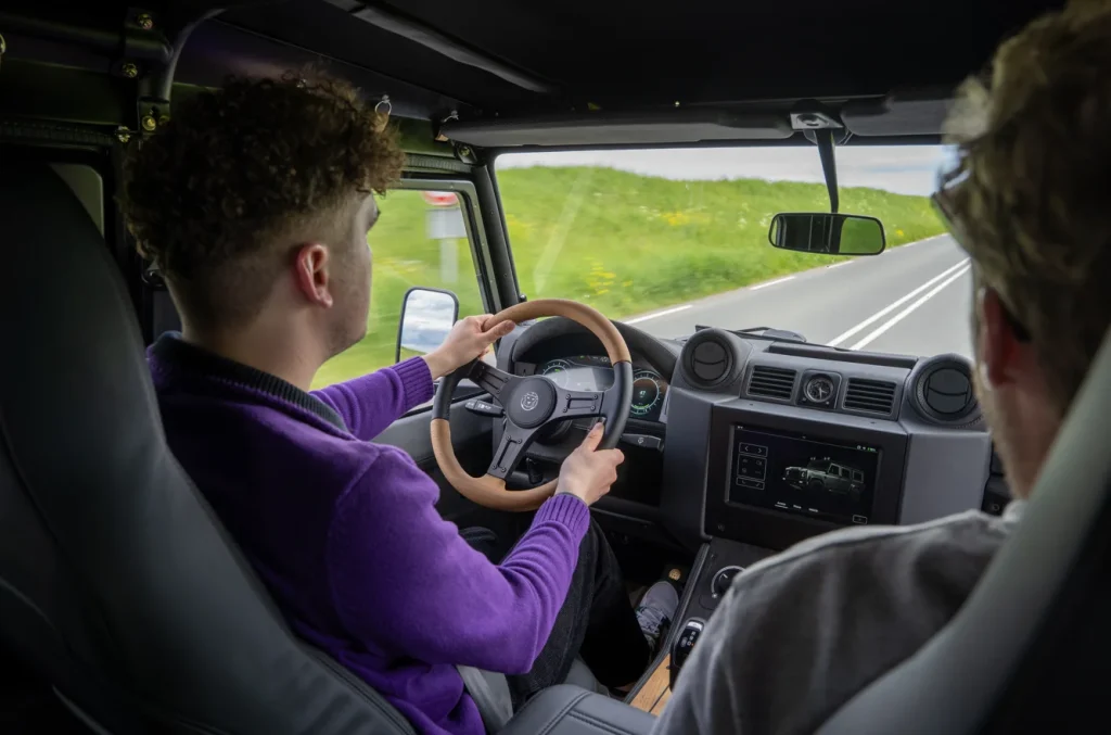 Amsterdam workshop performs incredibly intricate Land Rover Defender customizations where they'll add anything you ask for and even make them into EVs