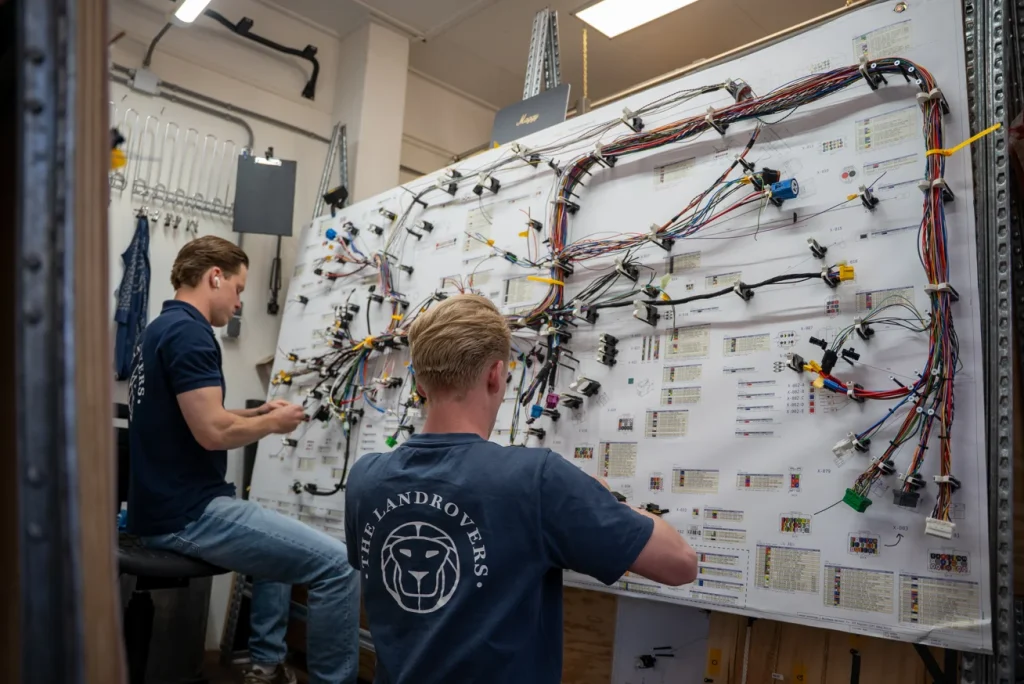 Amsterdam workshop performs incredibly intricate Land Rover Defender customizations where they'll add anything you ask for and even make them into EVs
