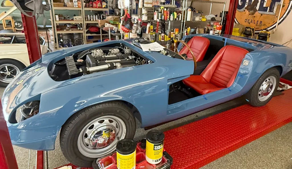 An American collector has been 'secretly' hiding a rare Lotus Elan for a while