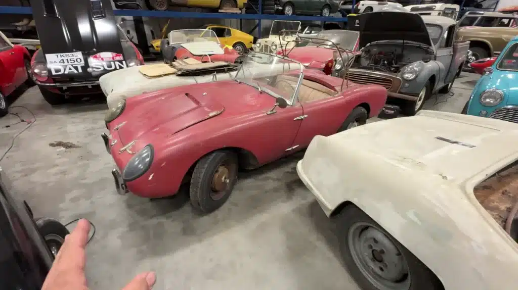 Restoration of rare sports cars