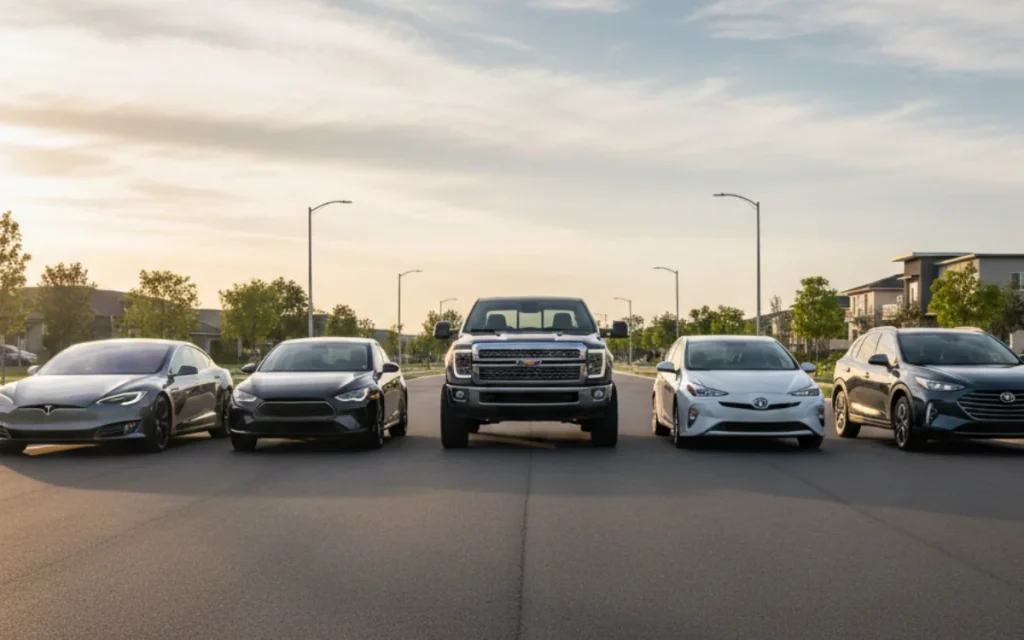 An expert ranked EVs, hybrids, and gas cars by price in the US, and the result was pretty shocking